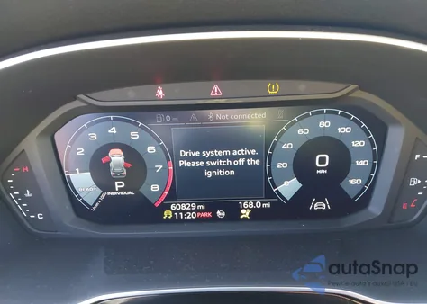 2020 Audi Q3 Premium 45 Tfsi S Line Quattro Tiptronic z USA, uszkodzony, nr VIN WA1DECF32L1110062